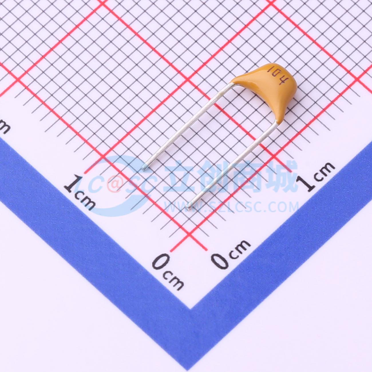 CT4-0805Y104M500F3实物图