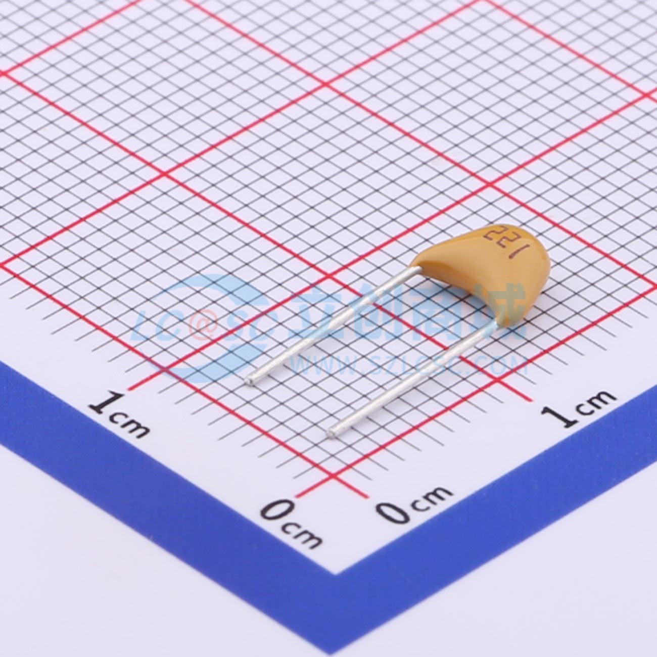 CC4-0805N221J500F3实物图