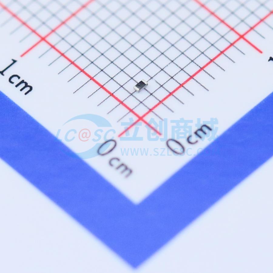 点击查看大图 CR0402FF1003G实物图