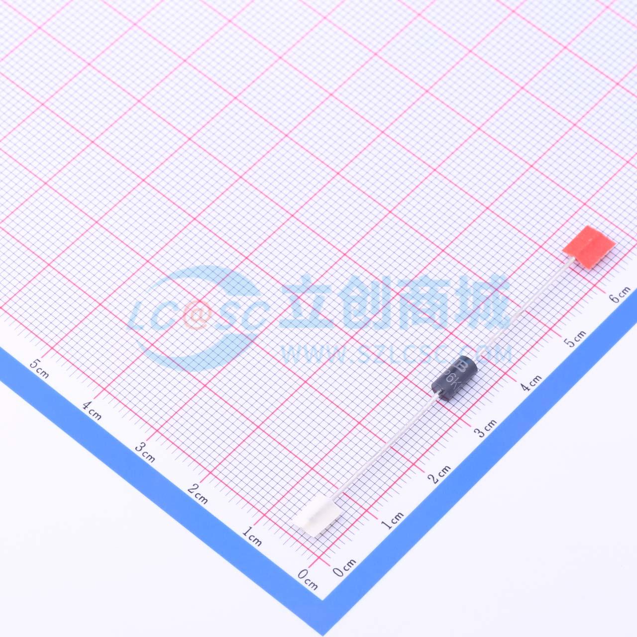 点击查看大图 P6KE10CA/B实物图