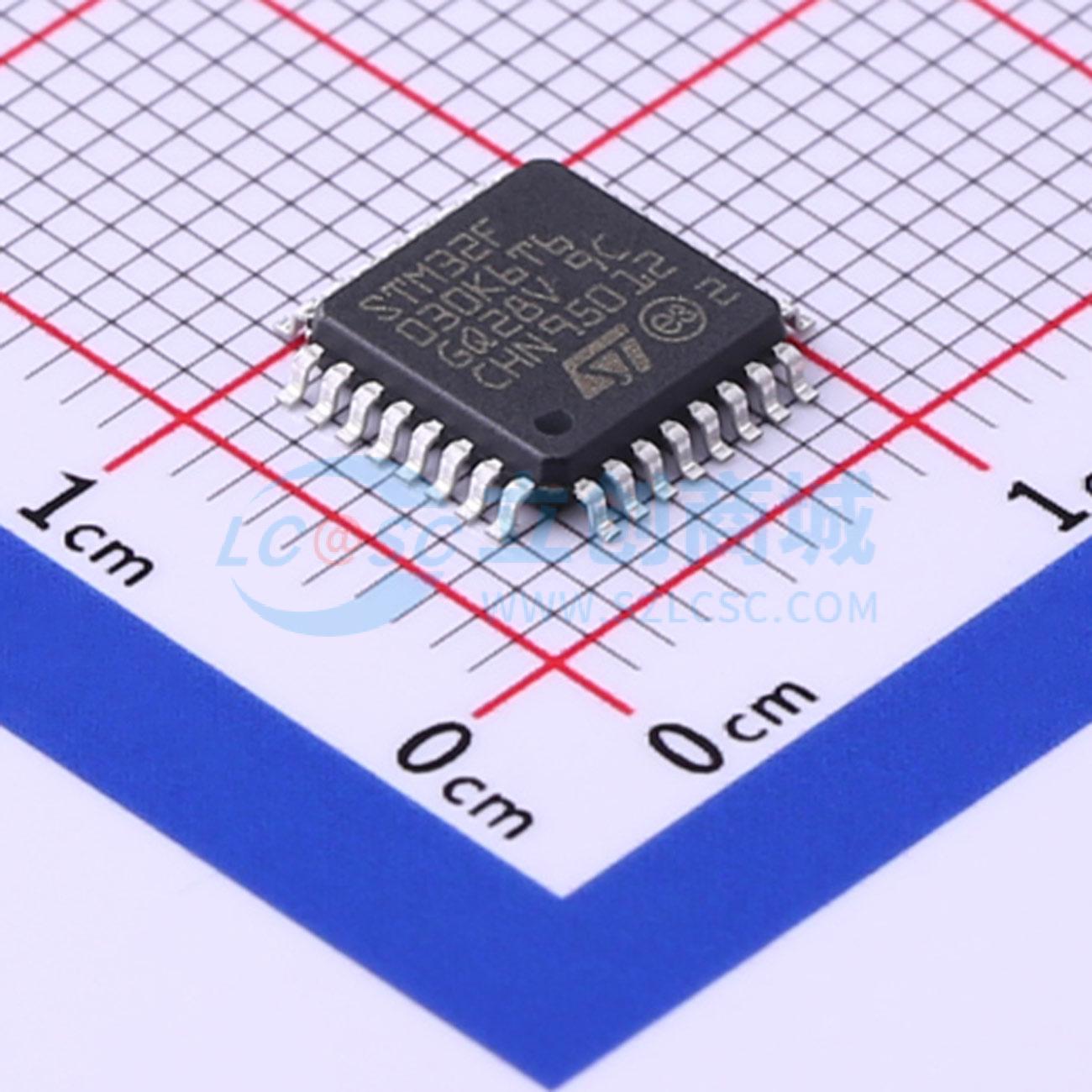 STM32F030K6T6TR实物图
