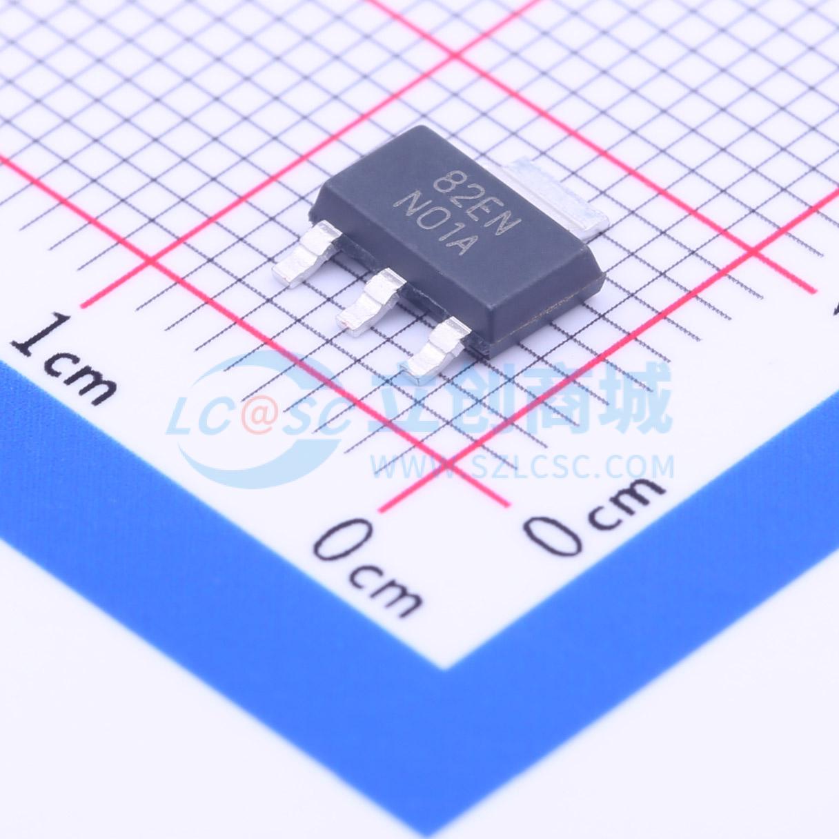 点击查看大图 LM317EMP/NOPB实物图