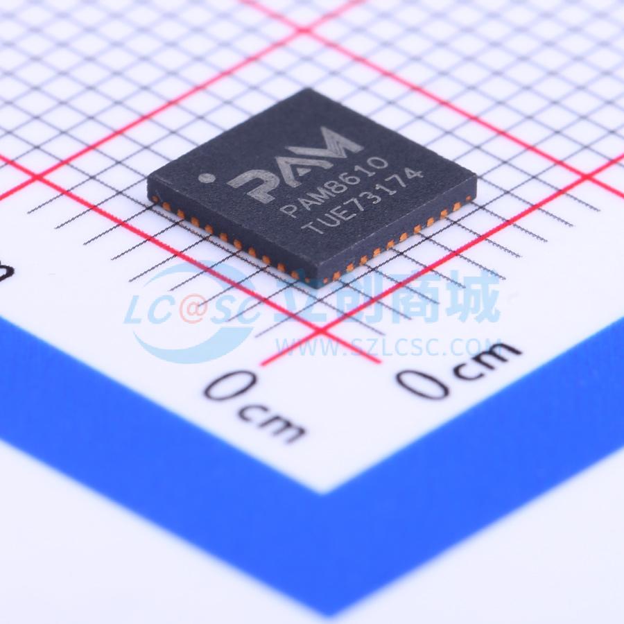 点击查看大图 PAM8610TR实物图