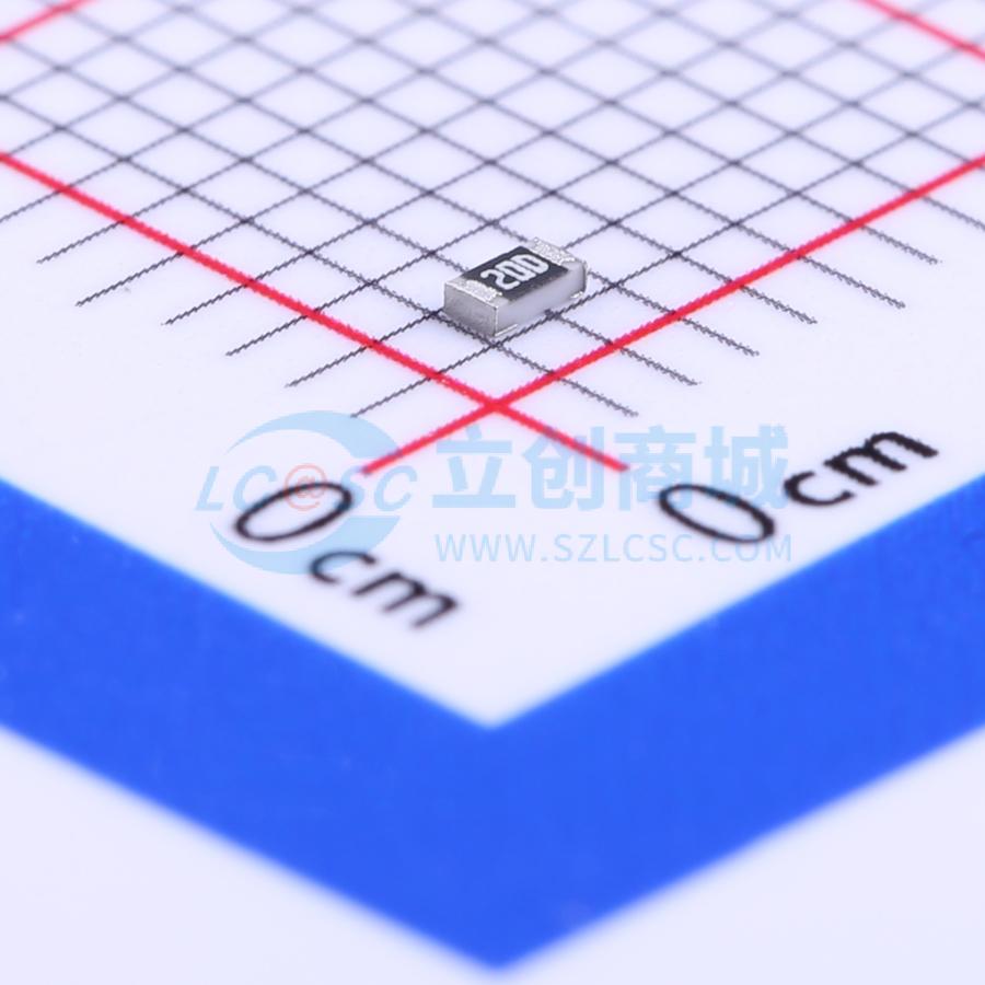 点击查看大图 CR0603FA1583G实物图