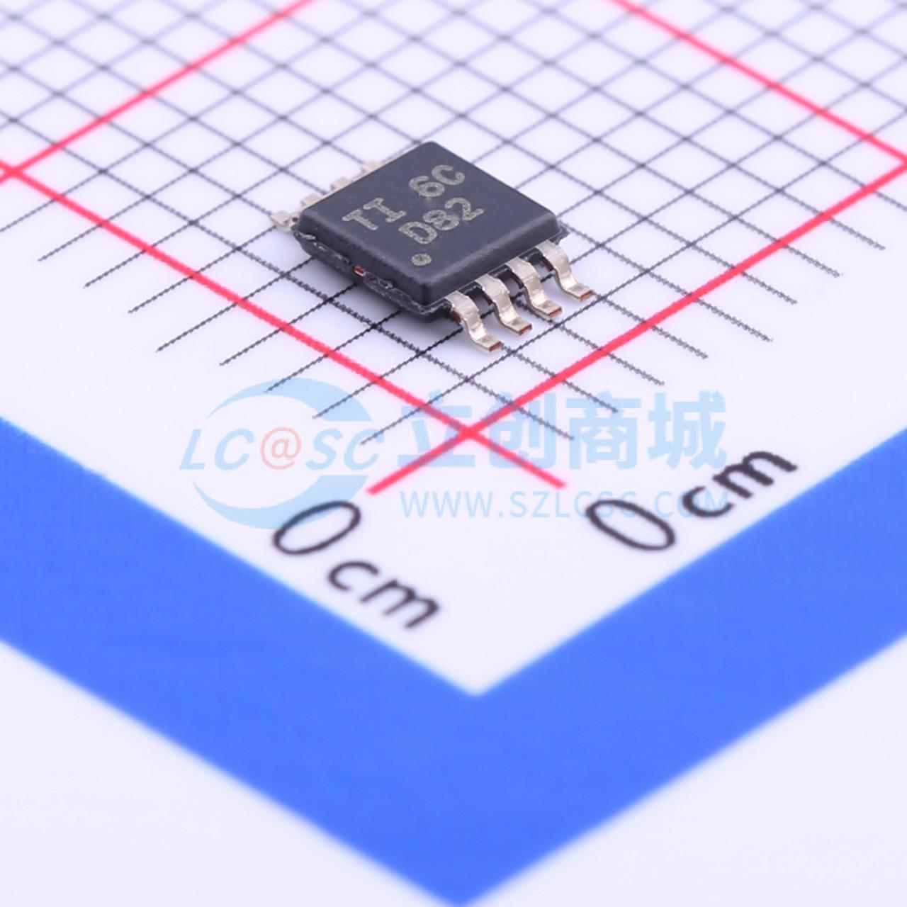 点击查看大图 DAC8552IDGKT实物图