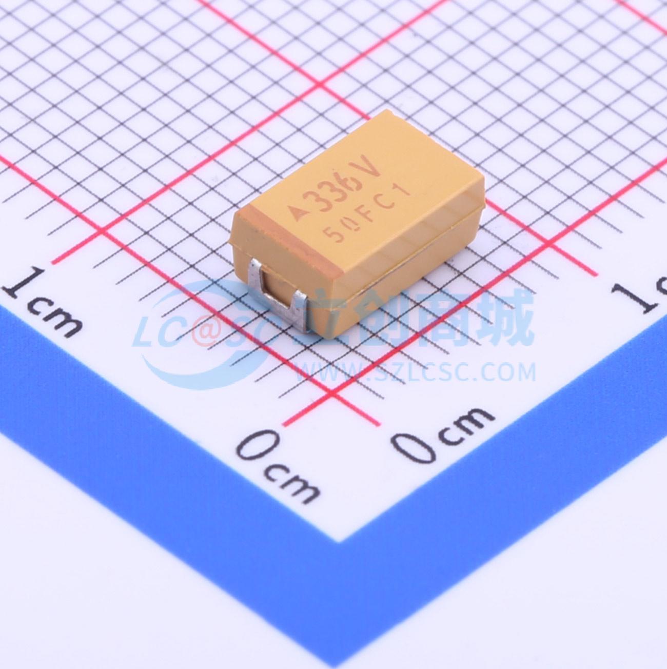 点击查看大图 TAJD336K035RNJ实物图