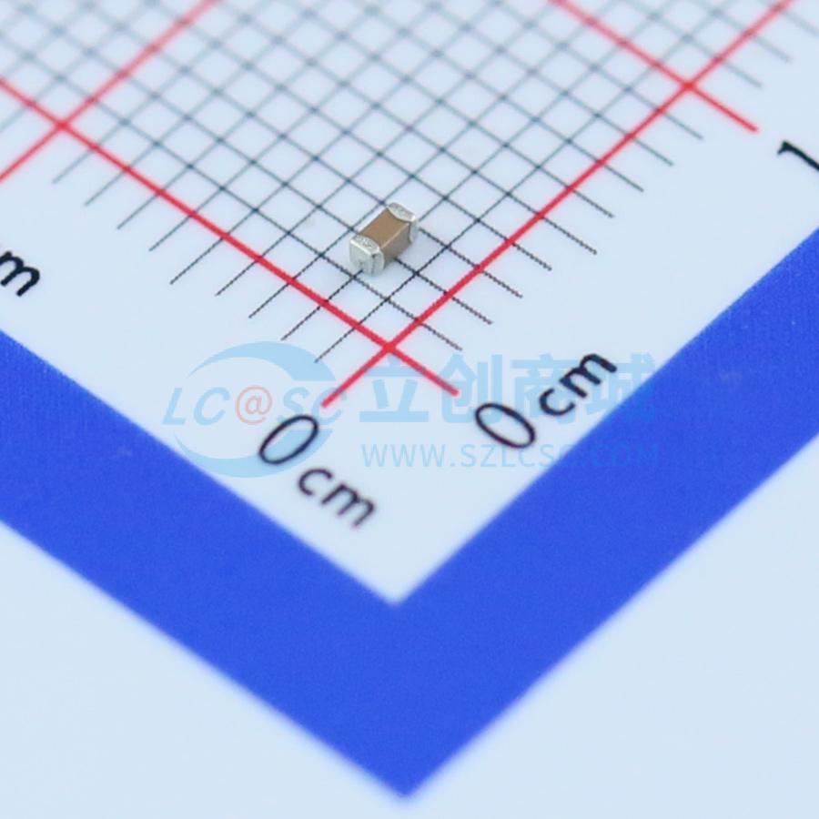 0603B122K500NT实物图