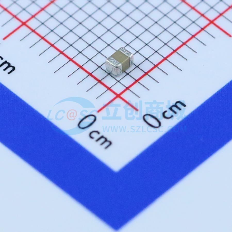 点击查看大图 CC0805KKX7R7BB105实物图