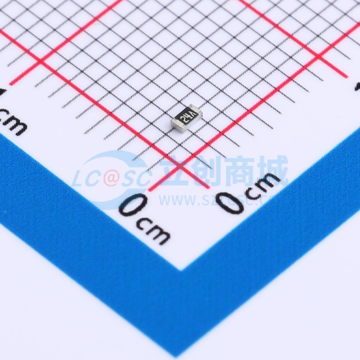 点击查看大图 CR0603FA1740G实物图