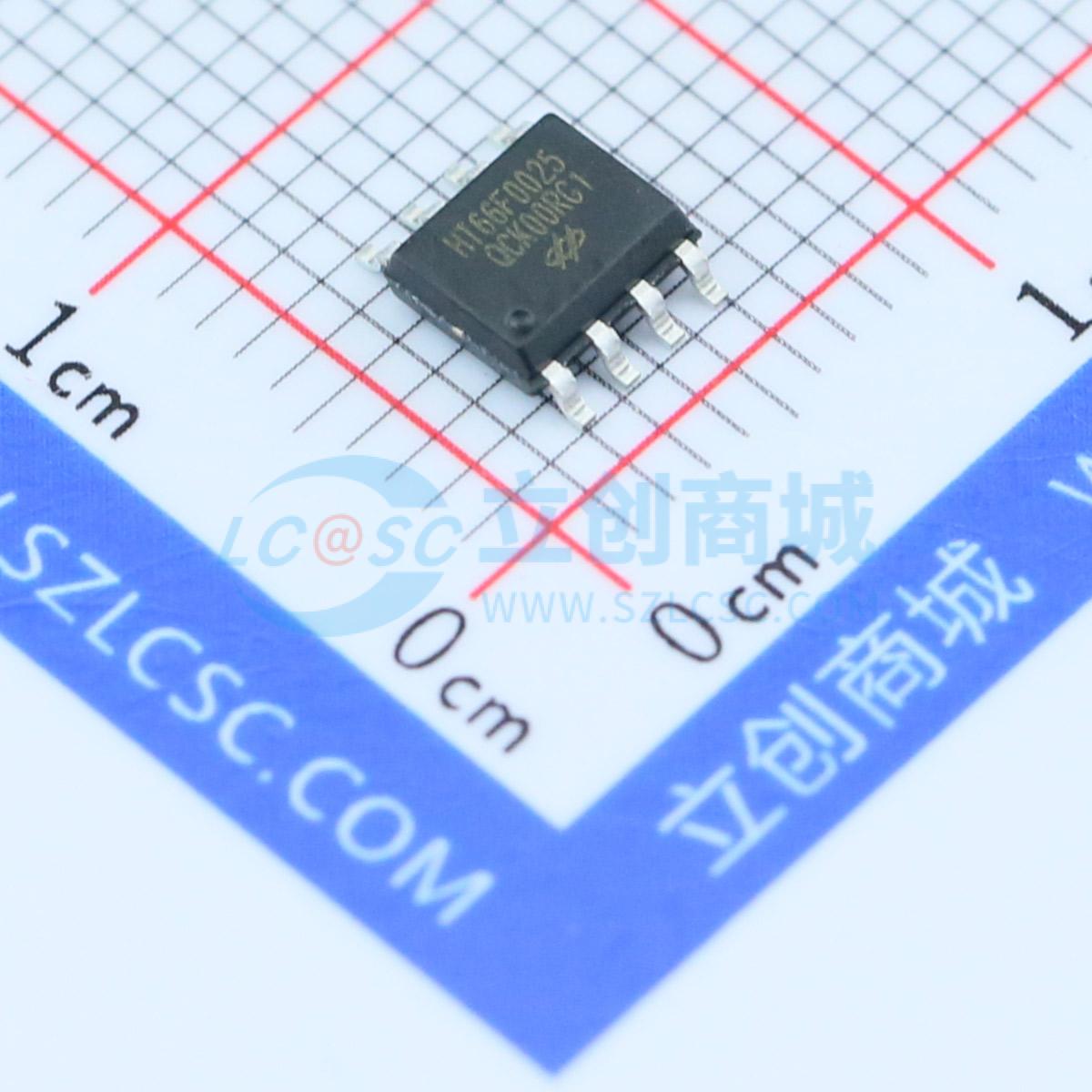 点击查看大图 HT66F0025实物图