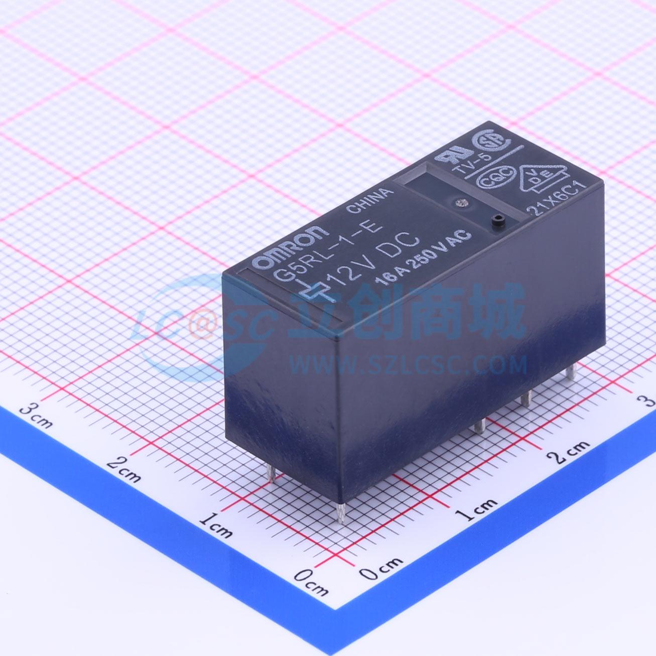 点击查看大图 G5RL-1-E DC12实物图