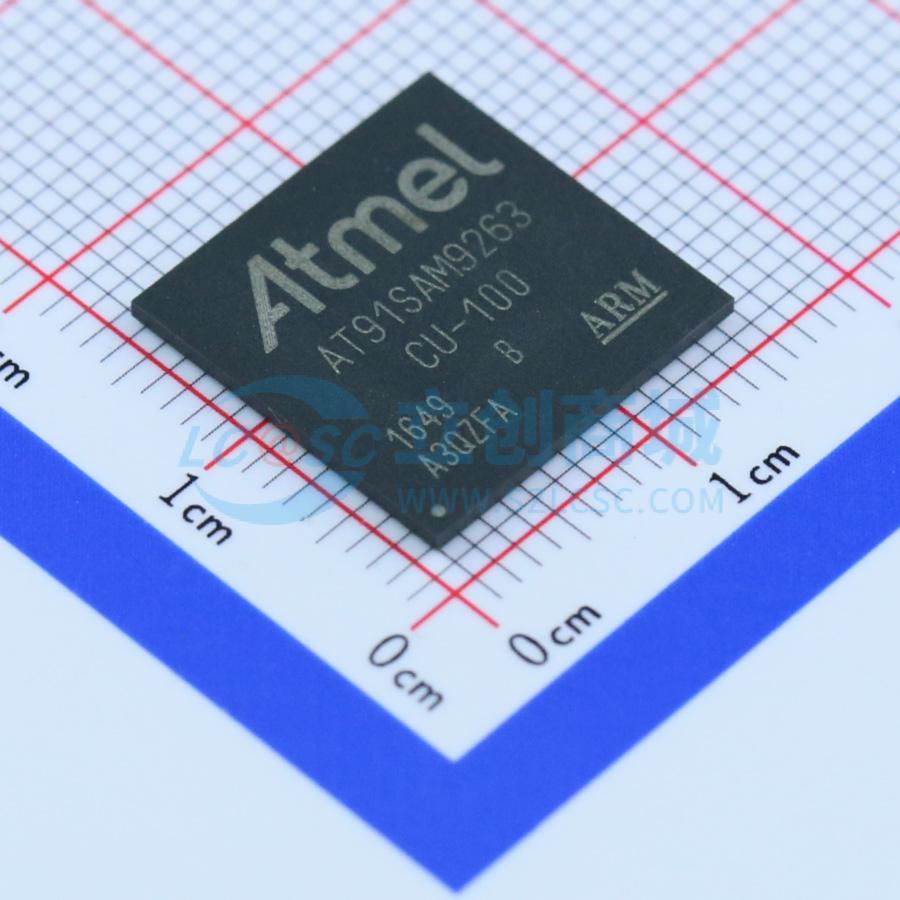 点击查看大图 AT91SAM9263B-CU-100实物图