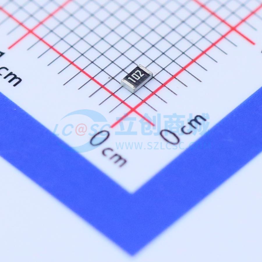 点击查看大图 RC0805JR-071KL实物图