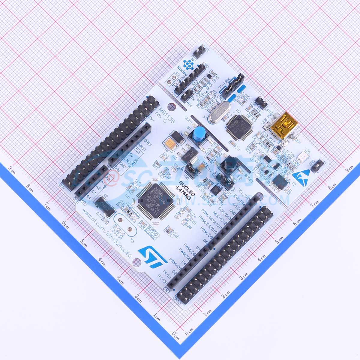 点击查看大图 NUCLEO-L476RG实物图