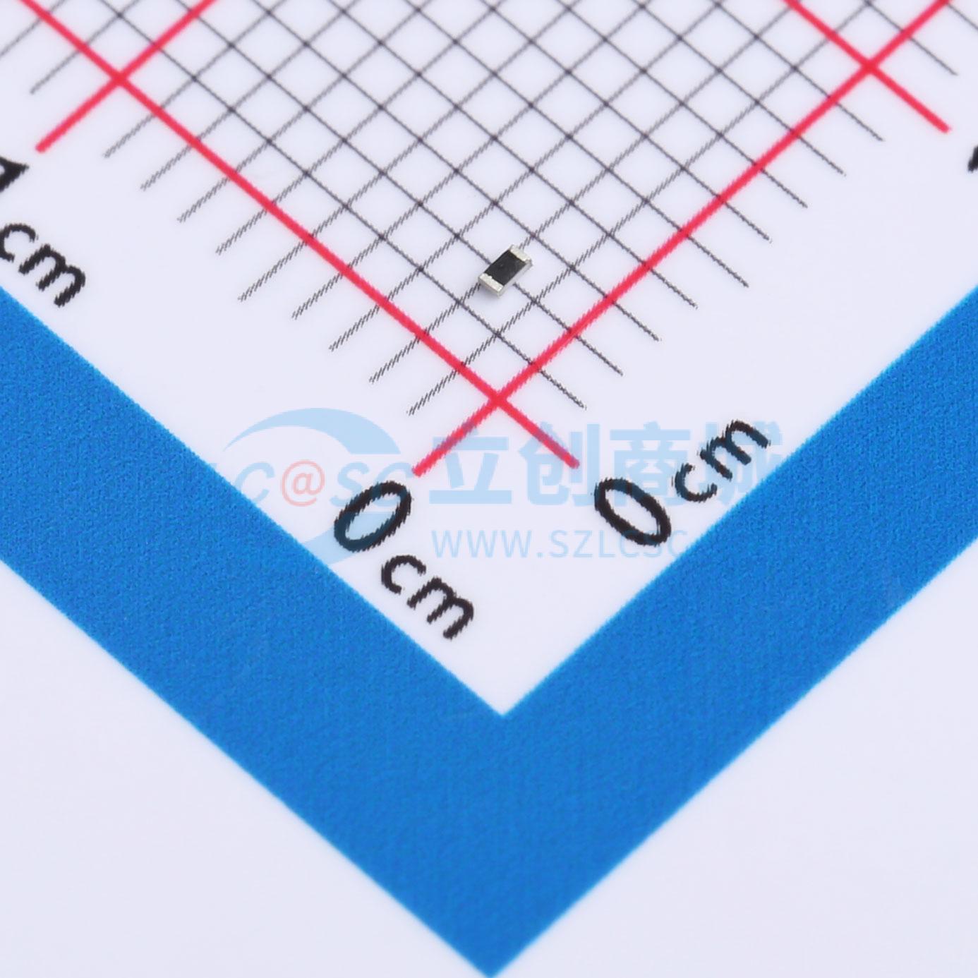 点击查看大图 CR0402FF1021G实物图