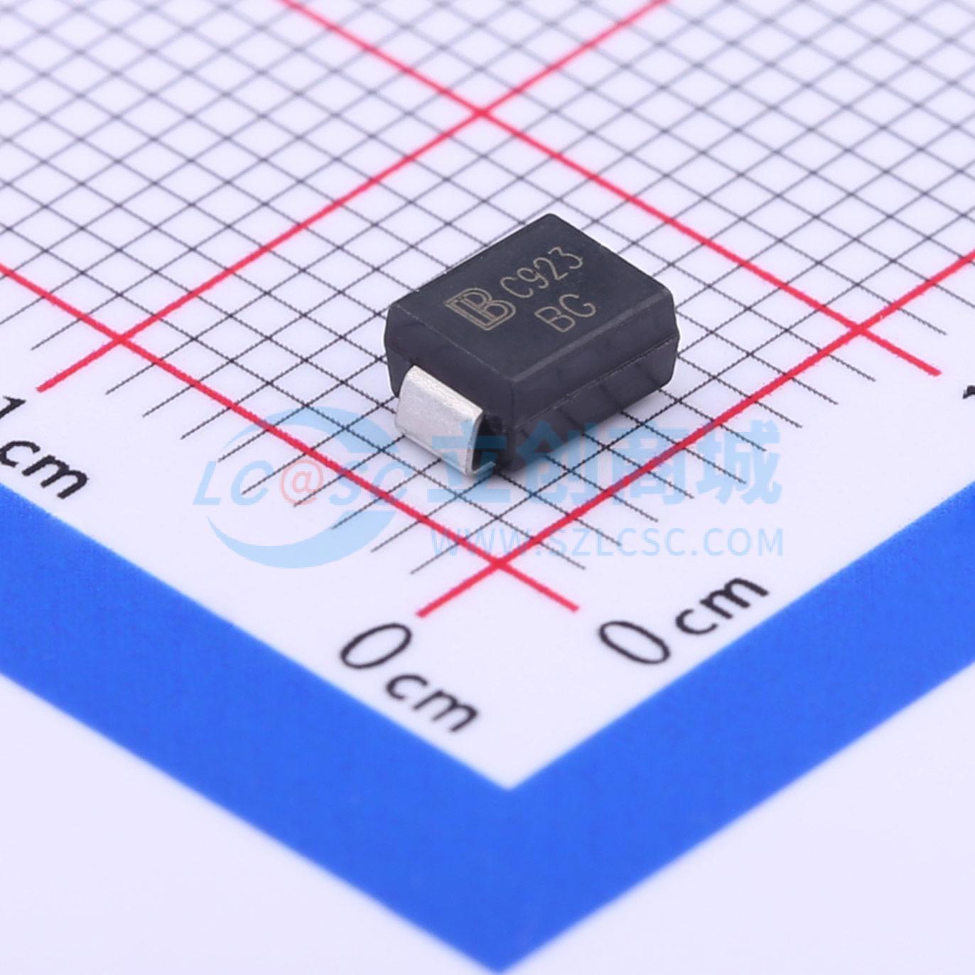 点击查看大图 SMBJ13CA/TR13实物图