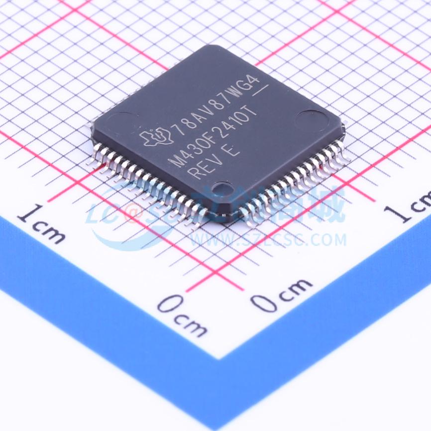 点击查看大图 MSP430F2410TPM实物图