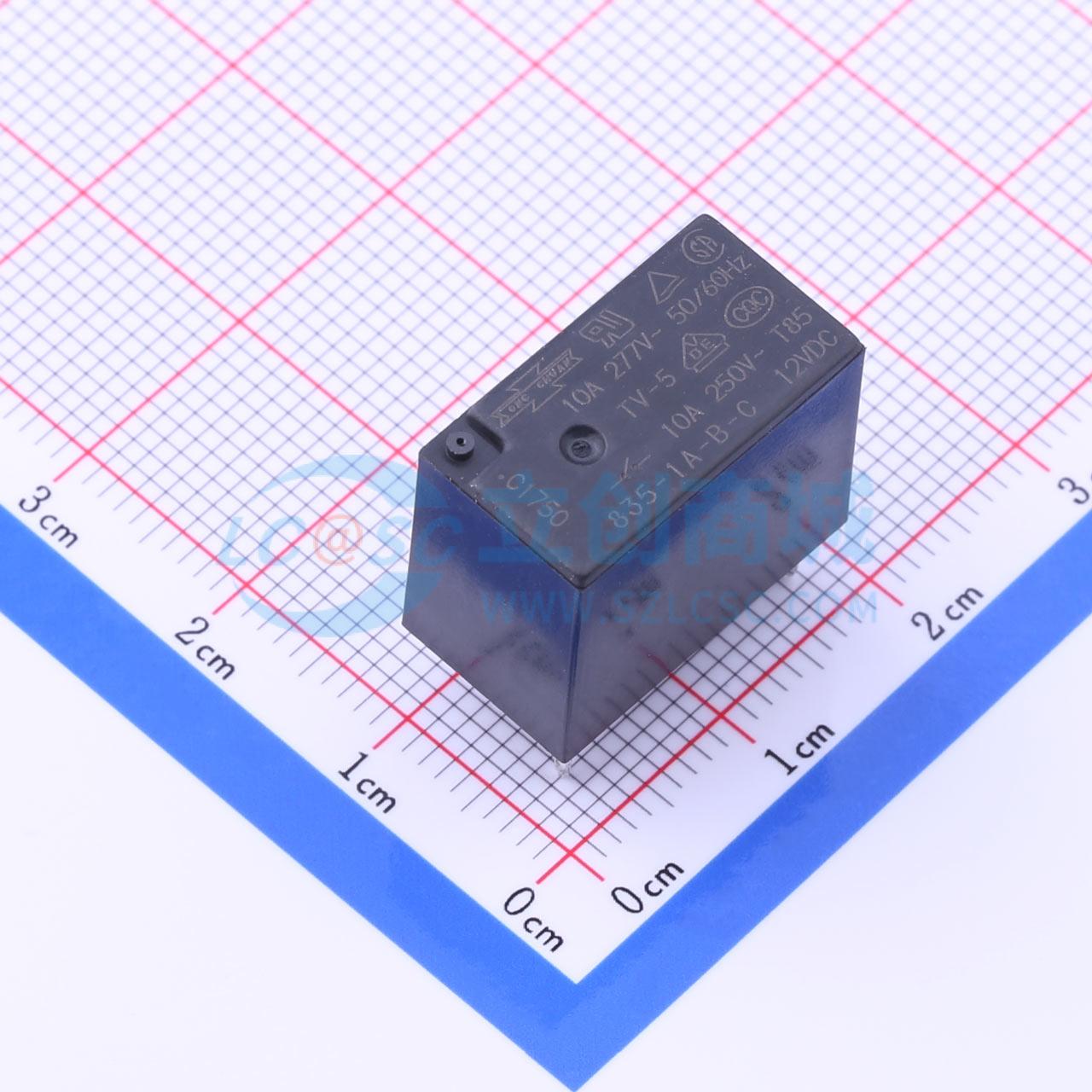 点击查看大图 835-1A-B-C12V实物图