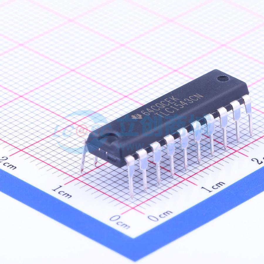 点击查看大图 TLC1543CN实物图