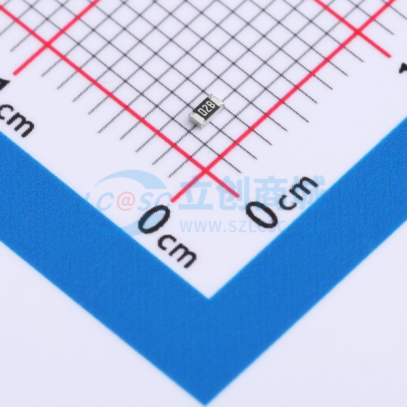 点击查看大图 CR0603FA1021G实物图