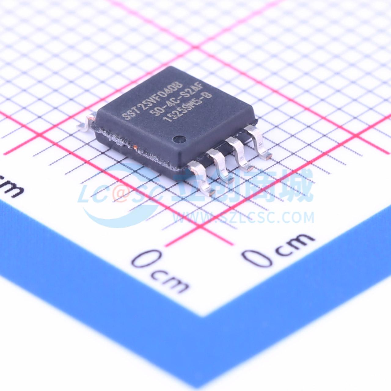 SST25VF040B-50-4C-S2AF实物图