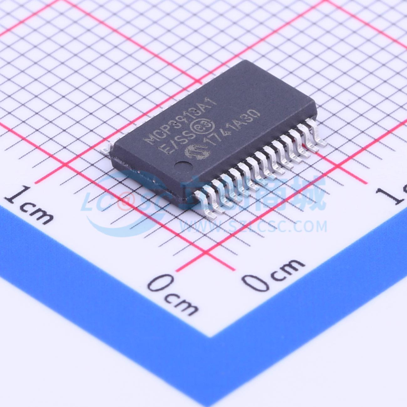 MCP3913A1-E/SS实物图