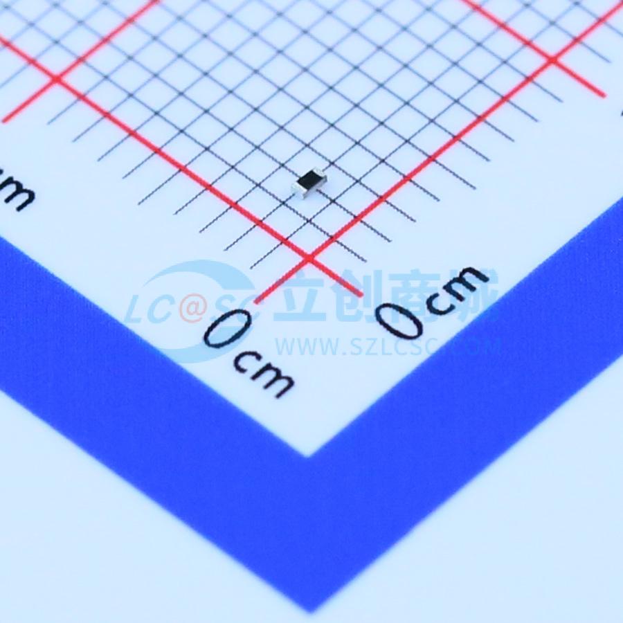点击查看大图 CR0402FF1004G实物图