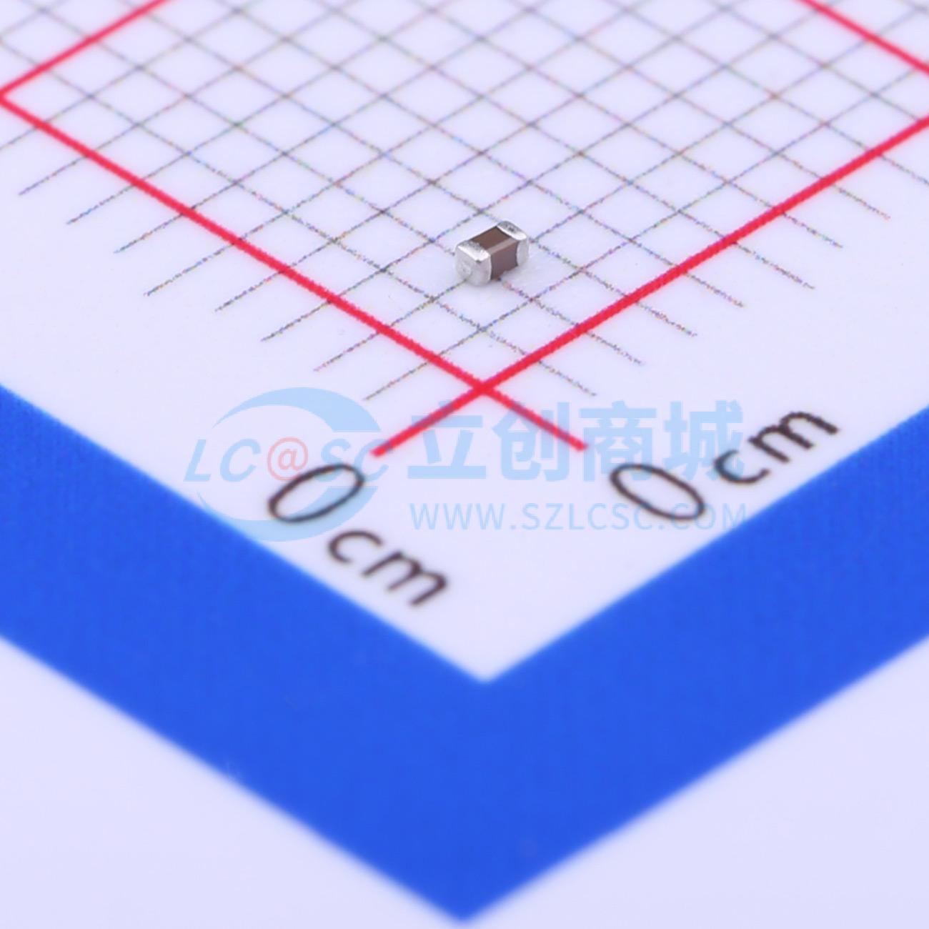 点击查看大图 GRM155R61C105KA12D实物图
