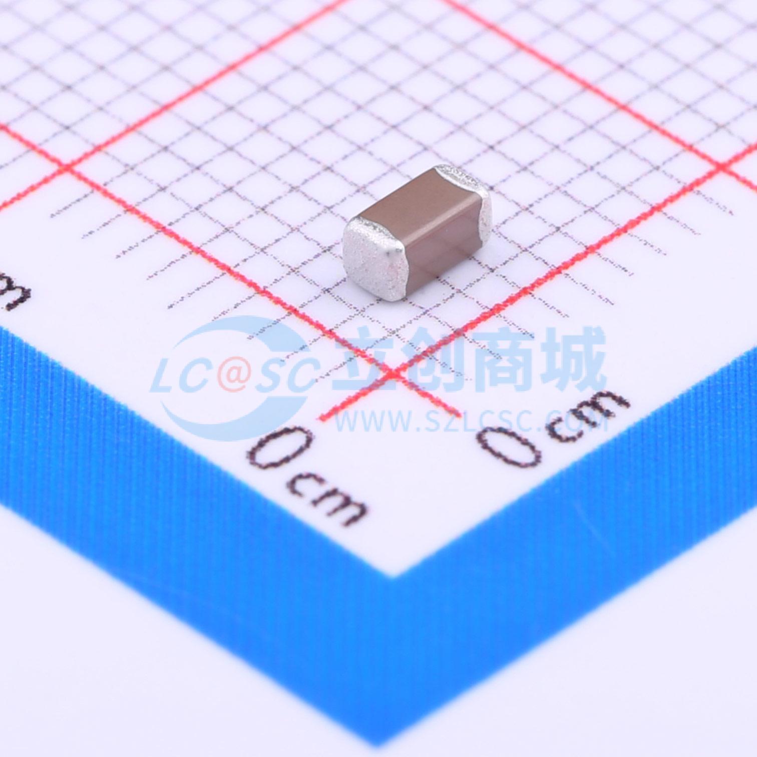 点击查看大图 C3216X7R1E105KT000N实物图