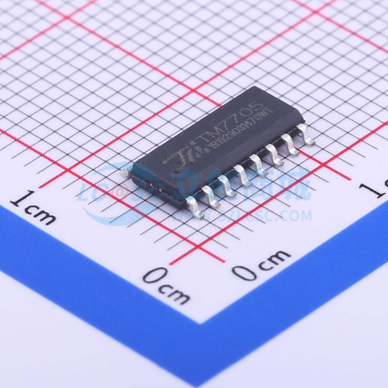 点击查看大图 TM7705实物图