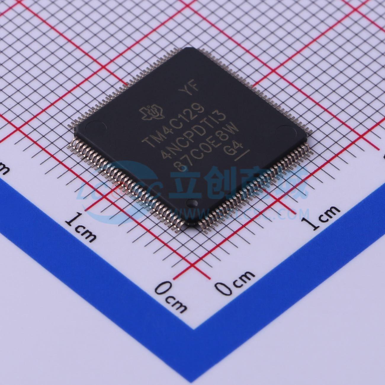 点击查看大图 TM4C1294NCPDTI3实物图
