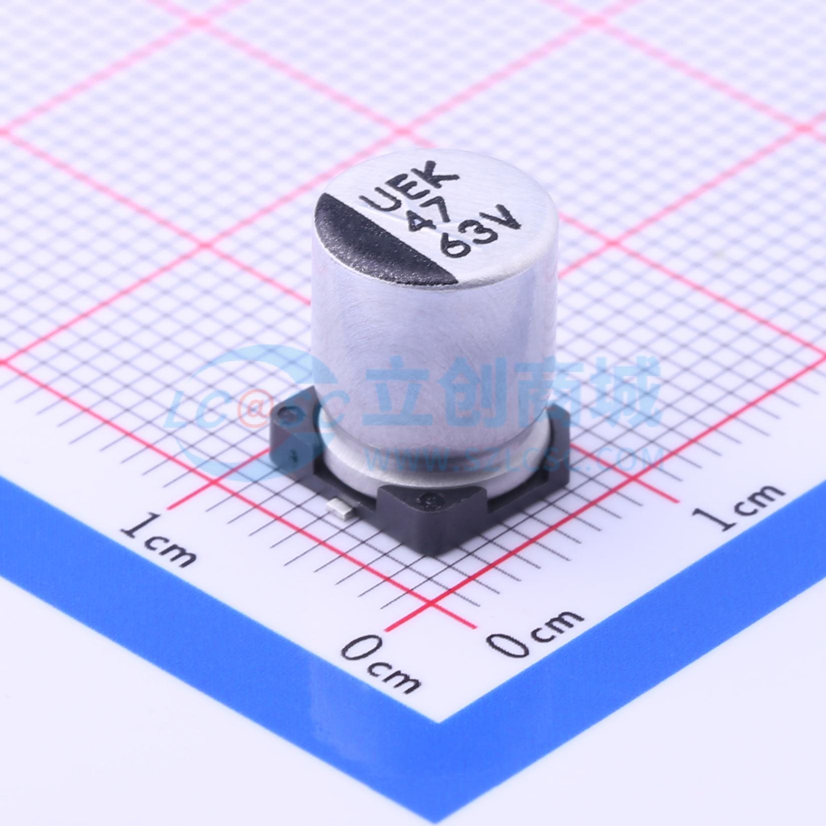 点击查看大图 63SEV47M8X10.5实物图