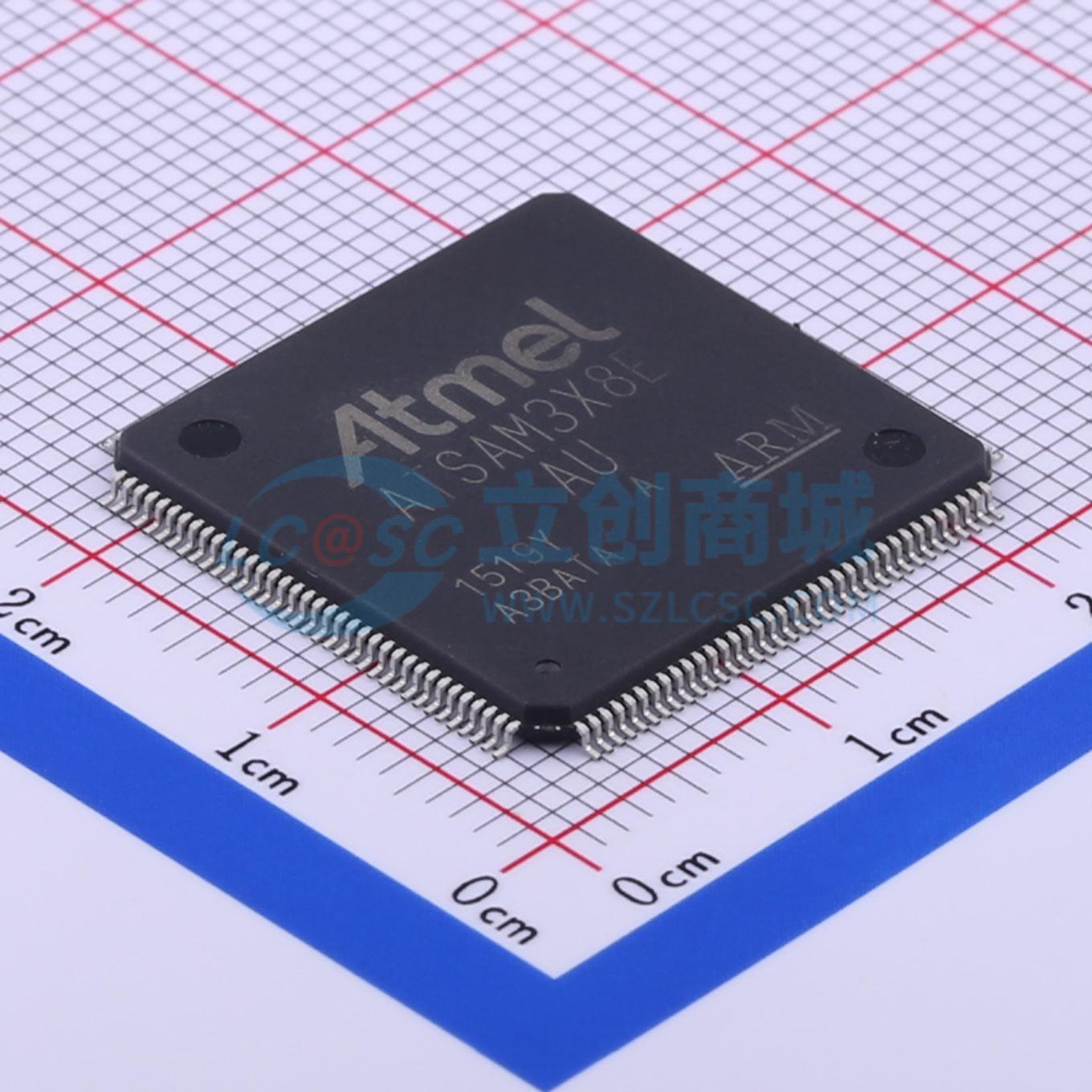 点击查看大图 ATSAM3X8EA-AU实物图
