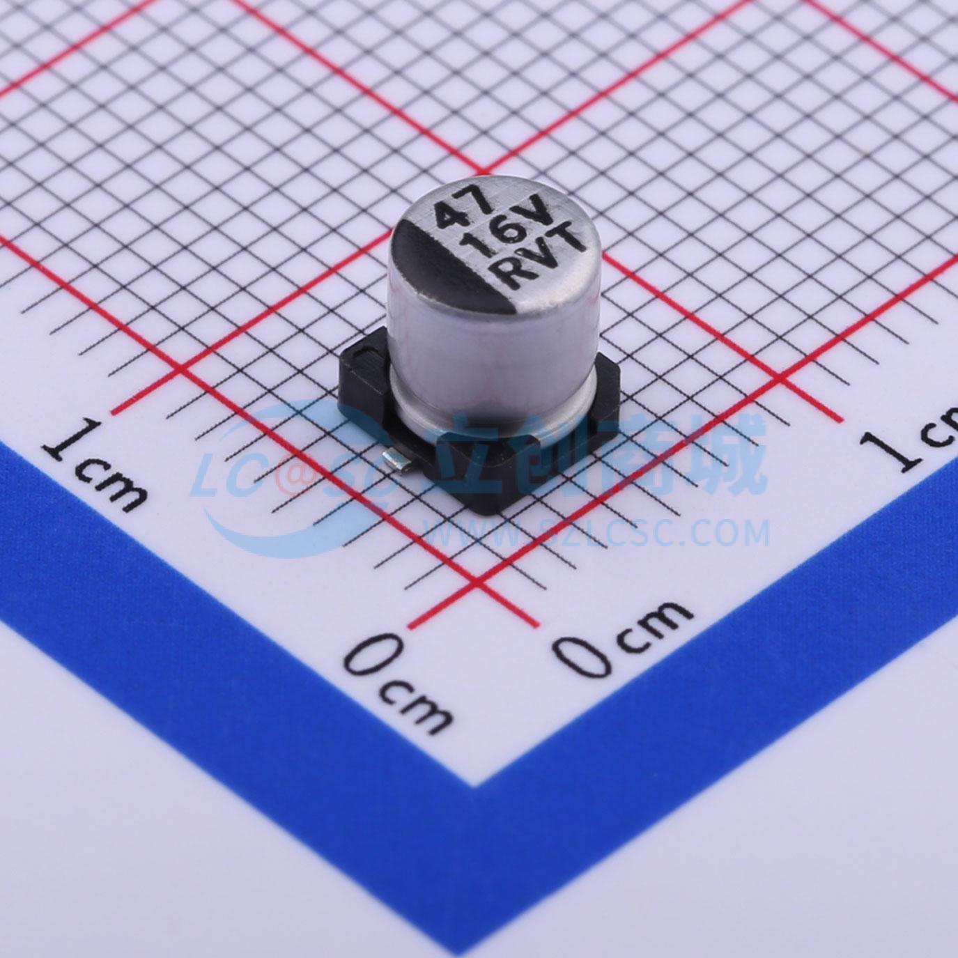 RVT1C470M0505实物图