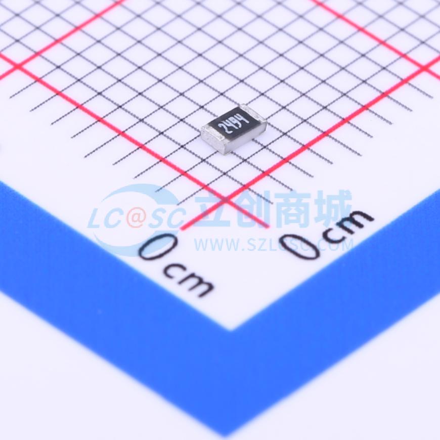 点击查看大图 0805W8F2494T5E实物图