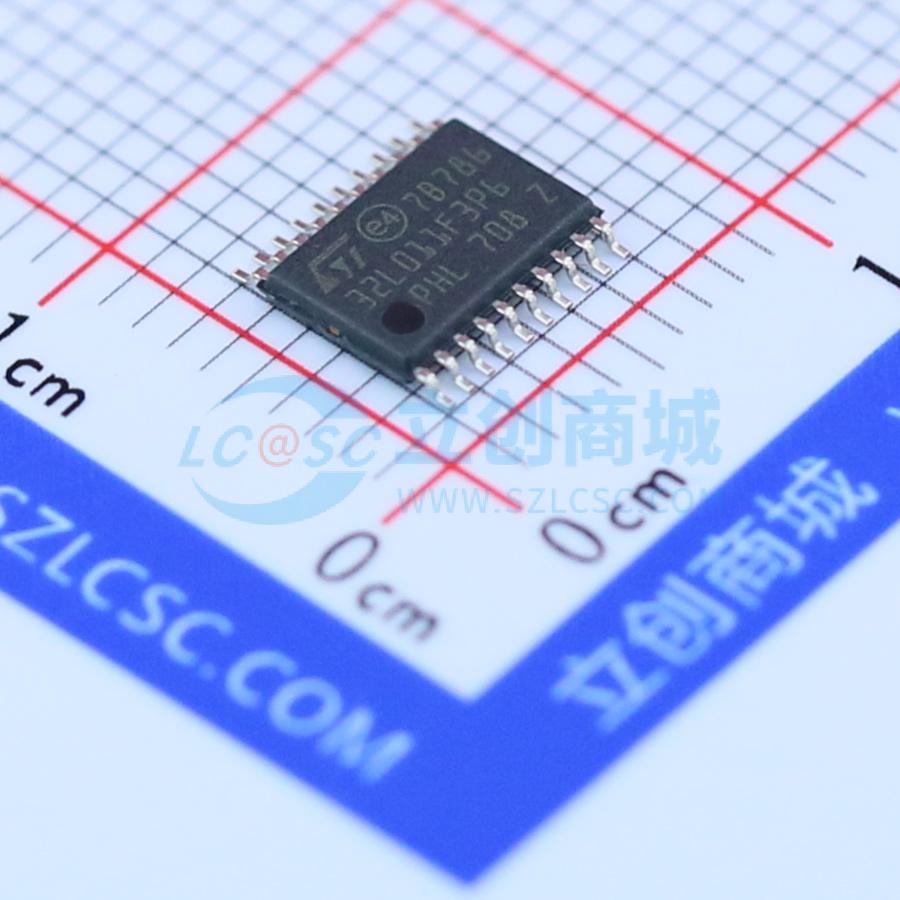 点击查看大图 STM32L011F3P6实物图