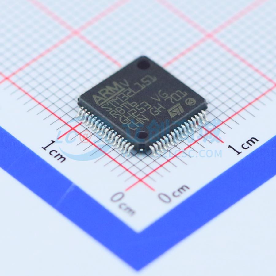 点击查看大图 STM32L151RBT6实物图
