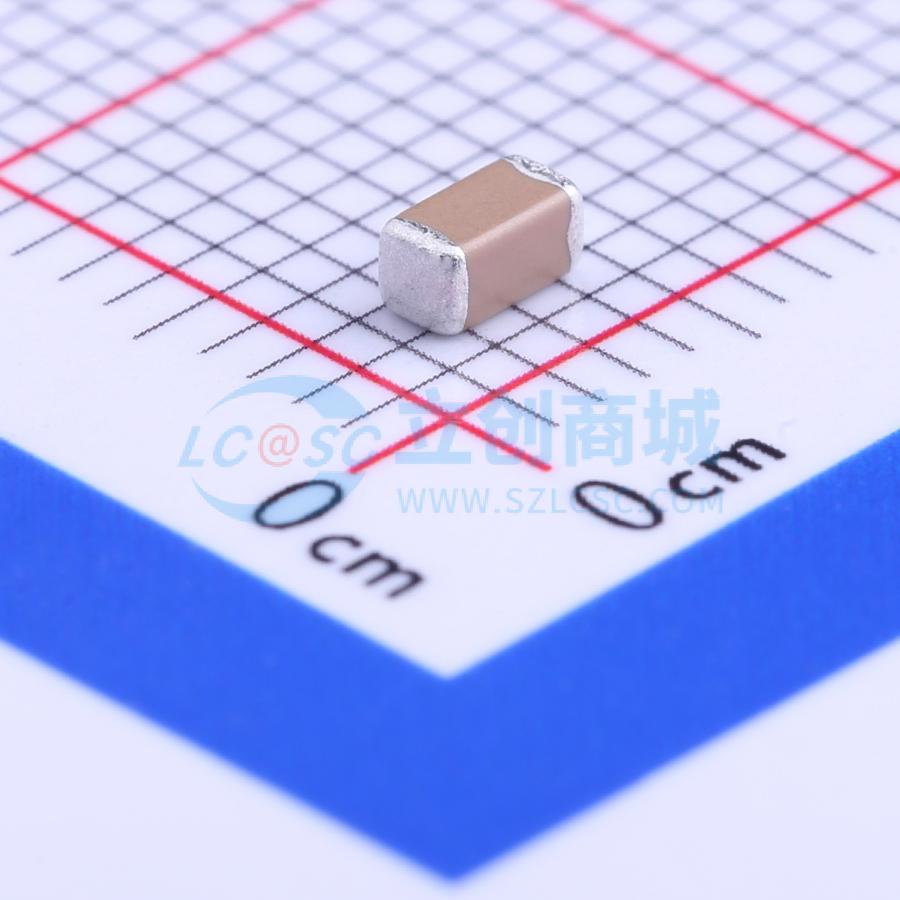 点击查看大图 C3216X7R2E104KT0L0U实物图