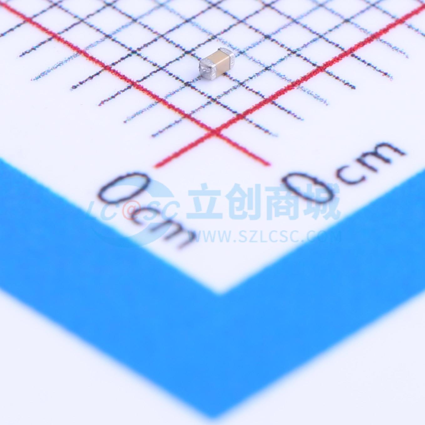 点击查看大图 CL05B272KB5NNNC实物图