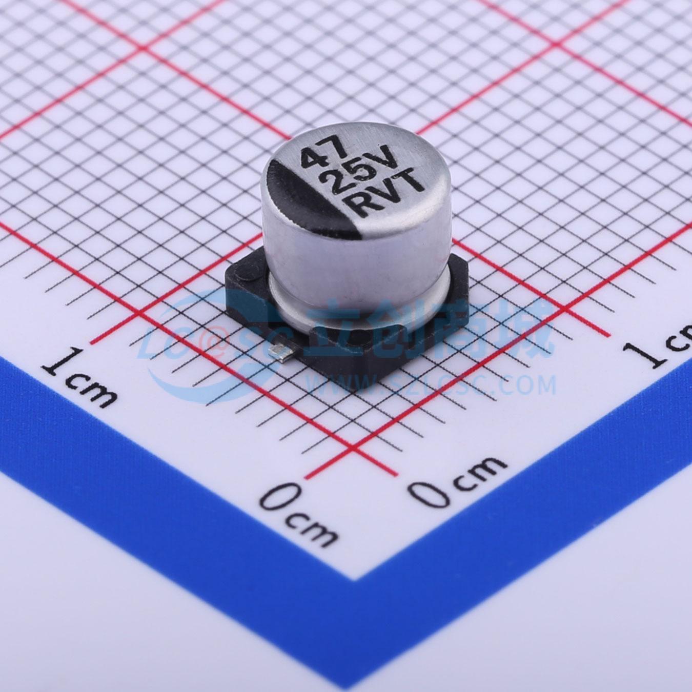 RVT1E470M0605实物图