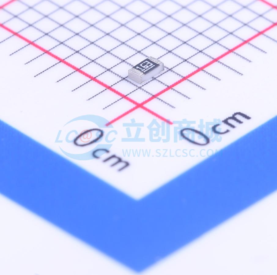 点击查看大图 CR0603FA1602G实物图