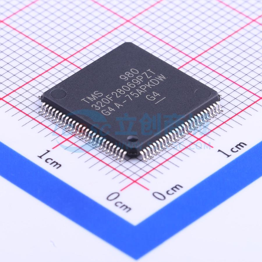 TMS320F28069PZT实物图