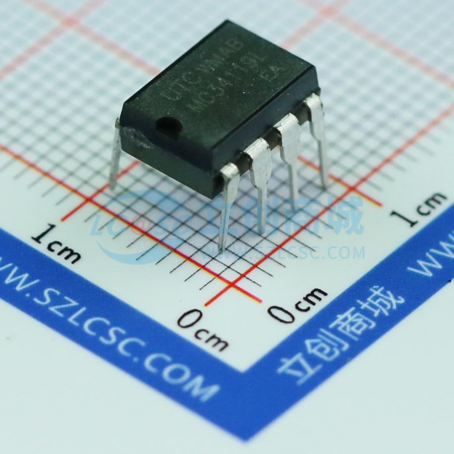 点击查看大图 MC34119L-D08-T实物图