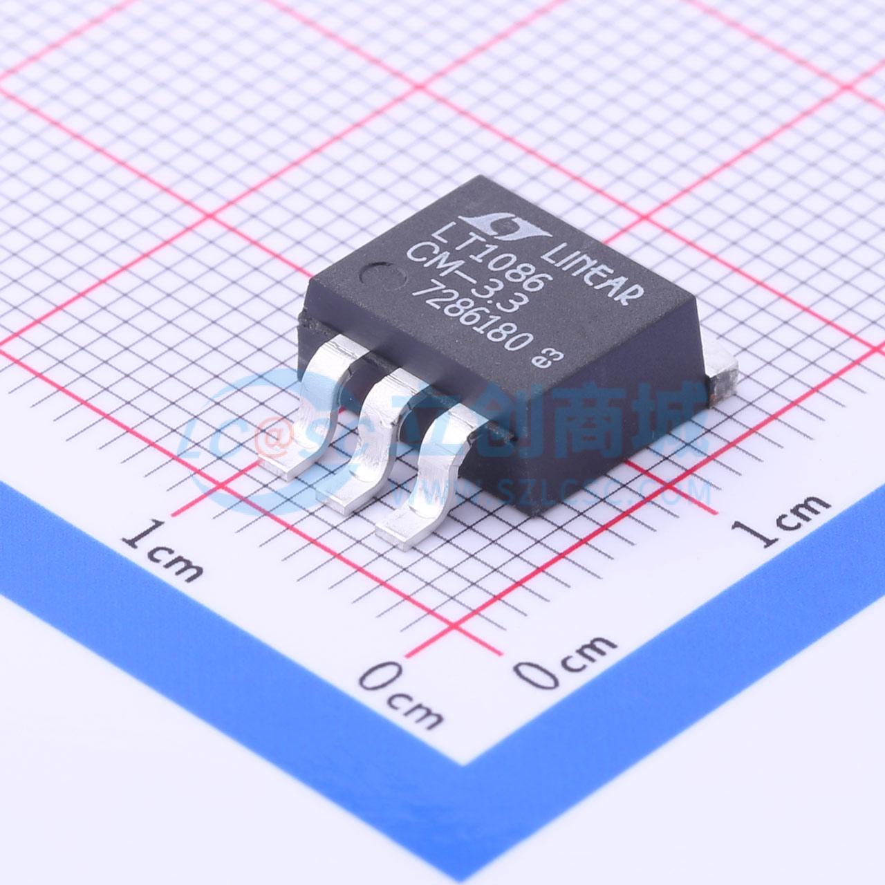 点击查看大图 LT1086CM-3.3#TRPBF实物图
