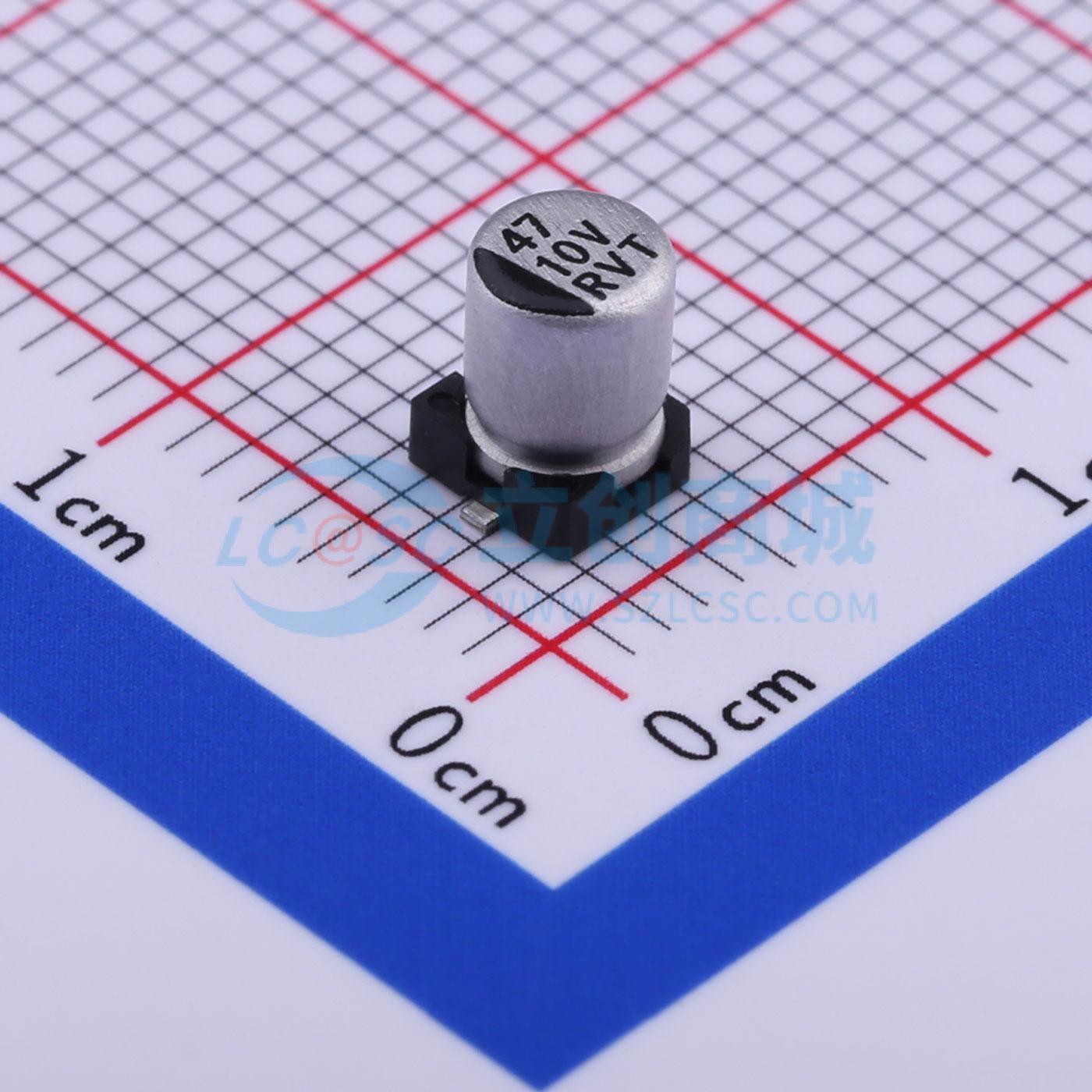 RVT1A470M0405实物图