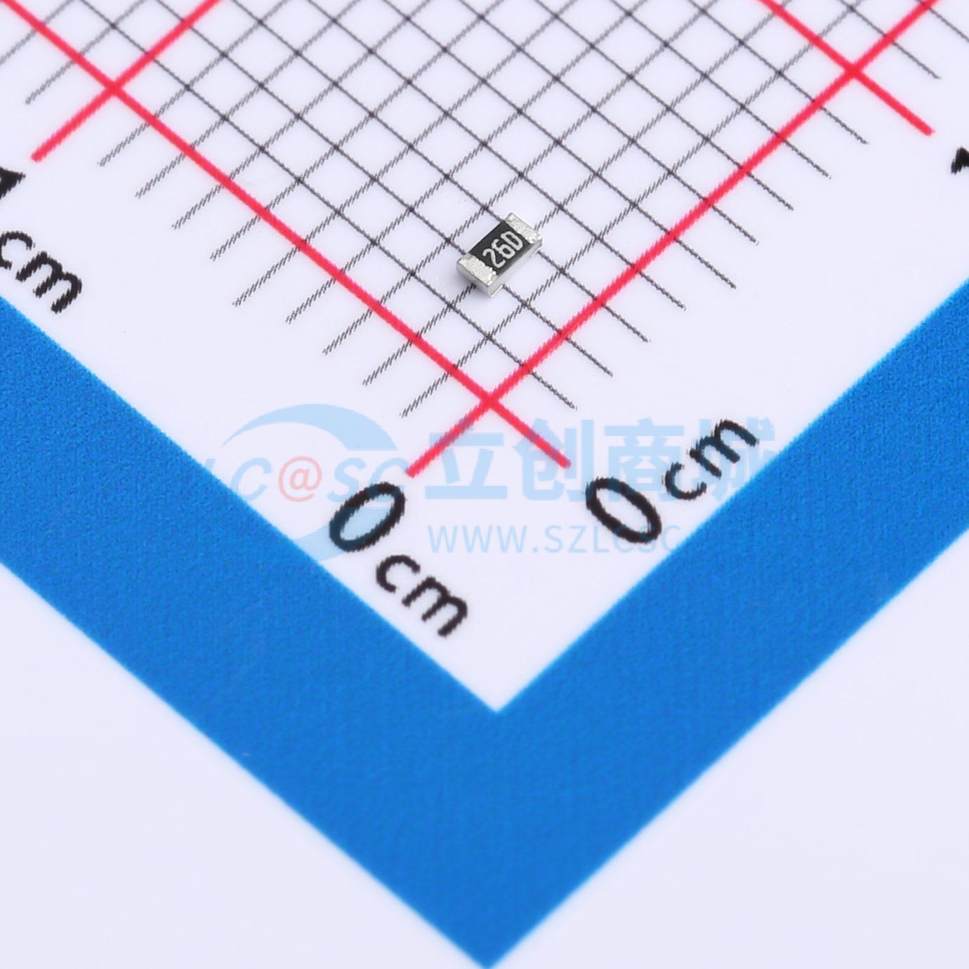 点击查看大图 CR0603FA1823G实物图