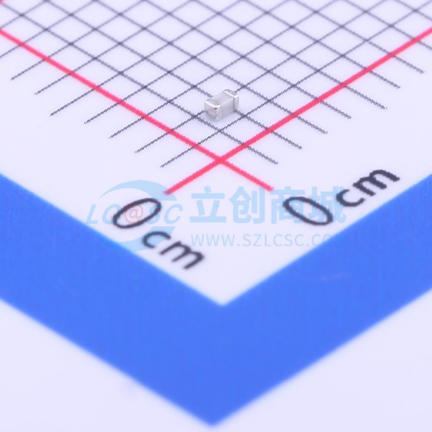 点击查看大图 GRM1555C1H1R0CA01D实物图