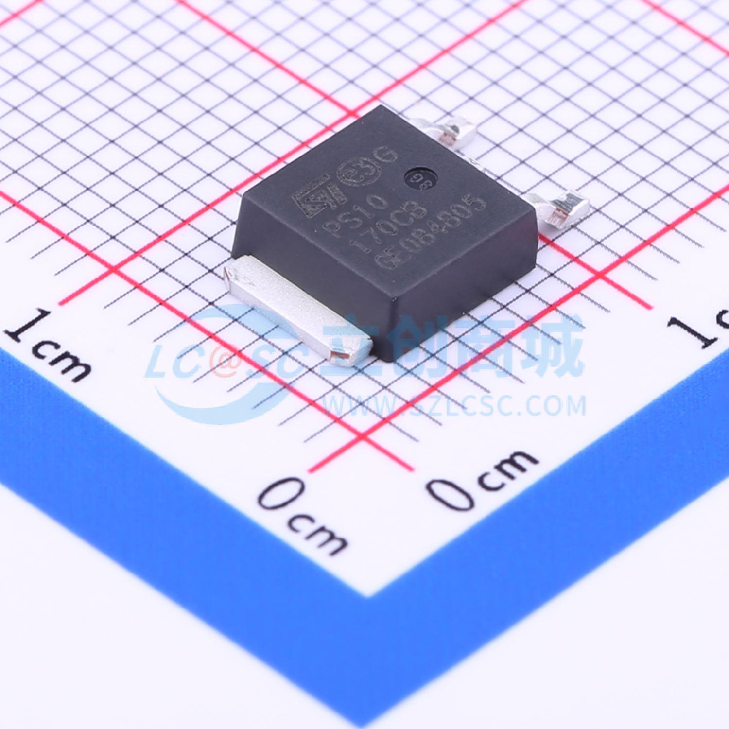 STPS10170CB-TR实物图