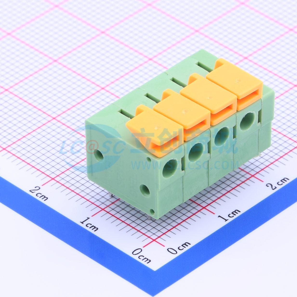 WJ142R-5.08-4P实物图