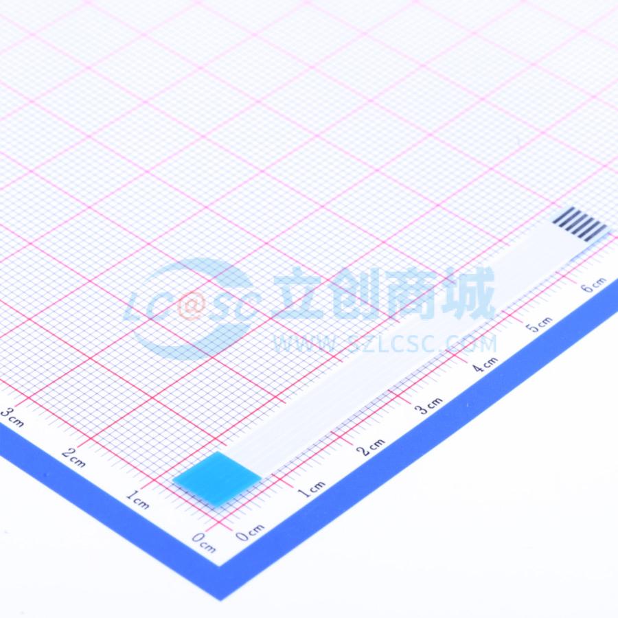 FFC连接线6P间距1.0mm长7CM反向商品缩略图